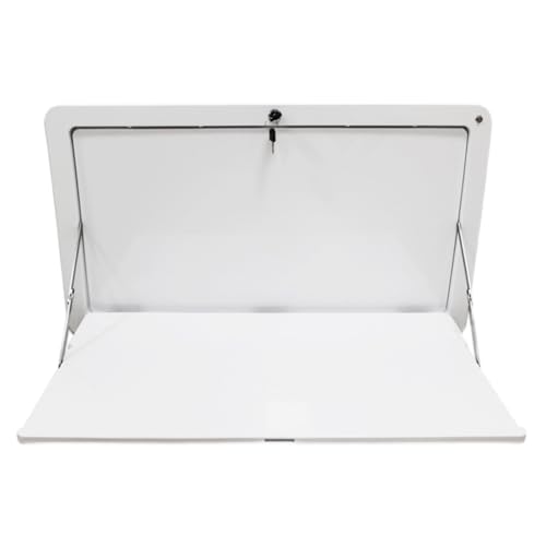 Table pliante pour camping-car murale et compacte avec serrure de sécurité