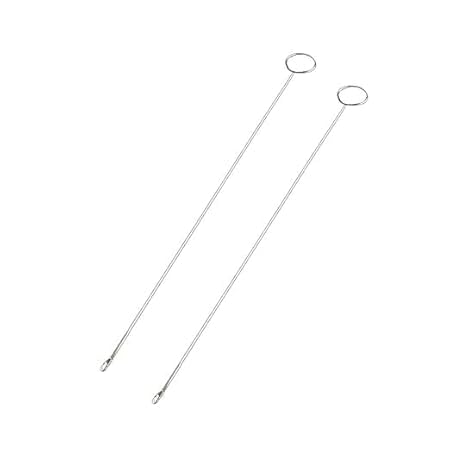 Tiny Deal 2PCS Stainless Steel Loop Turner Sewing Hook Tool DIY Knitting Accessories-image-39