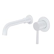 Смесител за умивалник PHASAT, бял, скрит,...