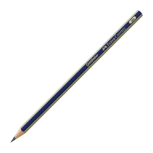 Faber Castell Gold 1221 Lápiz 2H Pack de 12 Negro miniatura 5