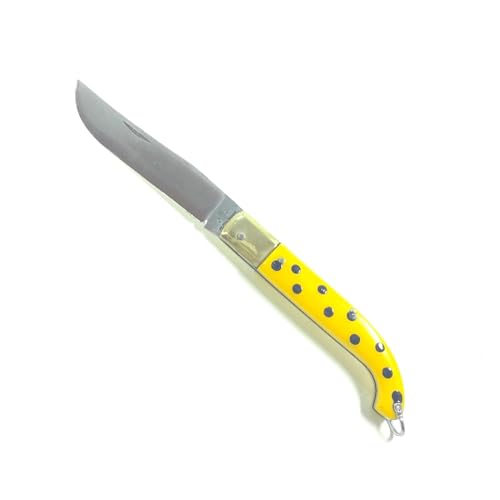 La zappa Coltello da lavoro Zuavo con lama in Acciaio Inox con manico in cellulosa Made in Italy (210 mm)