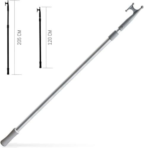 PIMAR Mezzo Marinaio (Mezzomarinaio) telescopico in Alluminio intermedi da 120 a 205 cm