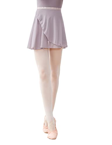 Image of Daydance Girls Women Sheer Ballet Skirts Wrap Chiffon Over Scarf for Dancing