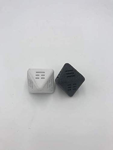 I Ching Meditation Dice 3D Printed