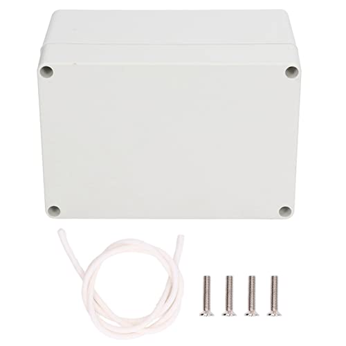 Electrical Project Box, Power Distribution Box Electrical Distributor Box Made of -retardant, ABS IP65 with Assembly Plate, for Inside Outdoor Area