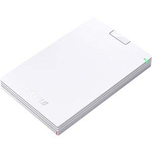 �o�b�t�@���[ MiniStationUSB3.1(Gen.1)�Ή� �|�[�^�u��HDD 1TB �z���C�g HD-PCG1.0U3-BWA 1�� �o�b�t�@���[