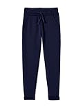 Revers dans le bas VERTBAUDET Pantalon garçon en Molleton Encre 3A