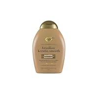 Ogx Ever Straightening + Smoothing & Shine Brazilian Keratin Therapy Shampoo For Frizzy Hair 385mL (Packaging May Vary)