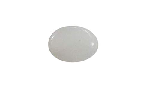 Piedra preciosa de ágata blanca natural 9.2Ct para diseño de joyas B08Z849G-2541