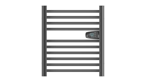 BESTHERM - Sèche-serviette électrique sans fluide 300W H.62xL54cm Bestherm HESTIA noir