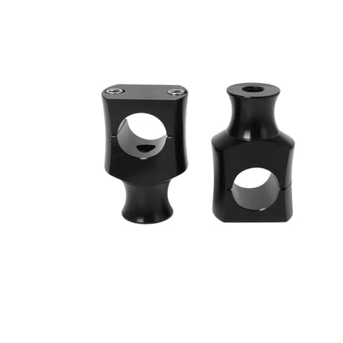 Pontets guidon réhausse pour éliminer la fatigue du dos sur moto Dyna et Sportster 25 mm