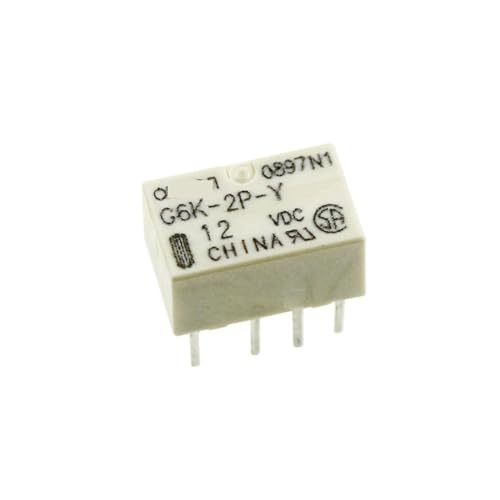 Relé G6K-2P-Y-5VDC de 8 pines con montaje para circuitos electrónicos de precisión 4