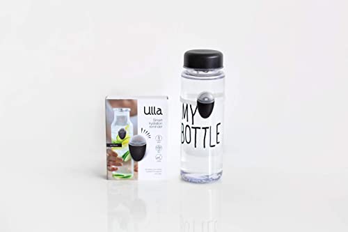 ULLA Smart Light for Water Bottle, Small Hydrate Reminder, Fits Most Water Bottles, Lights Up When Time to Drink, Hydration Intake Planner, Home & Office Use, BPA Free - Black by Ulla - Used condition - Image 8
