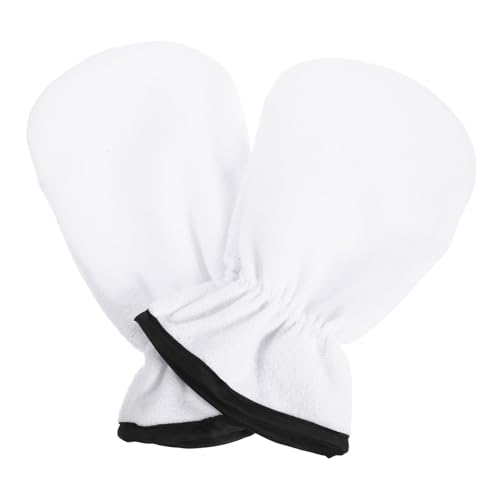 Healeved 1Pair Heat Preservation Mittens for Exfoliating Essential Oil Gloves for Moisturizing Care for Home Use Present for Her
