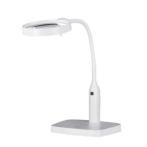Rollei Tischlupe mit LED-Licht und Gelenk-Arm –...