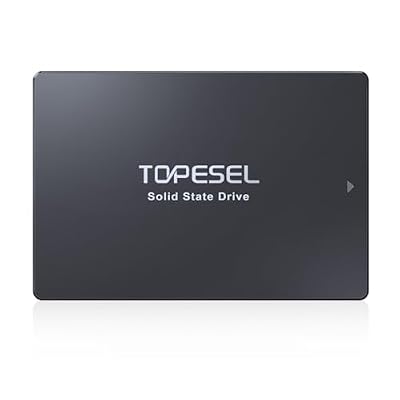 TOPESEL SATA III SSD 2.5, 240GB(The Actual Usable Capacity is Approximately 216GB) ssd Internal Solid State Drives for Laptop, Tablet, Desktop, PC