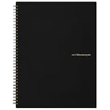 Maruman Mnemosyne Spiral Notebook, 140 Pages, A4 8.27'x11.69', 5mm Dot Grid