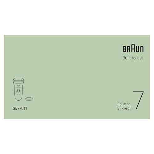 Braun Epilateur Electrique Femme Silk Epil 7 7-011, Argent