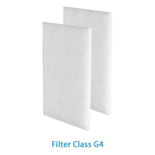 15 Stück Filter Luftfilter für Wolf CWL 300/400 Excellent Lüftungsanlage, 522 x 184 mm Lüfter Staubfilter Filterset G4, Badlüfter Luftfilter Ersatzfilter (Nr.1669013)