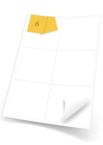 12 Removable Labels Per A4 Sheet, 63.5mm X 72mm, CL1263REM - View #3