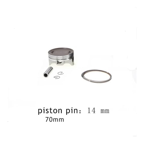 Kit segments piston 70mm pour XR150 CBF150 modification moteur performance - 2