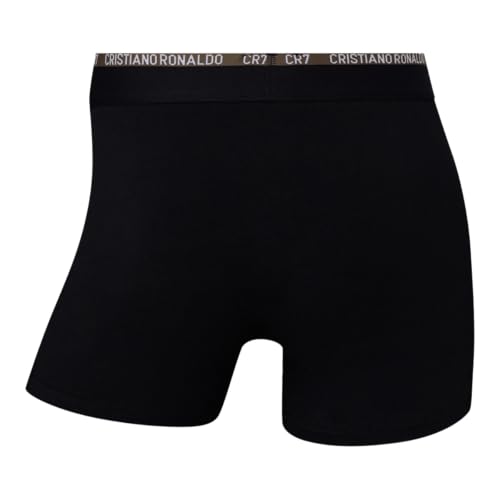 CR7 Men's 8-Pack Cotton Blend Trunks, Medium US 32-34 waist Black4