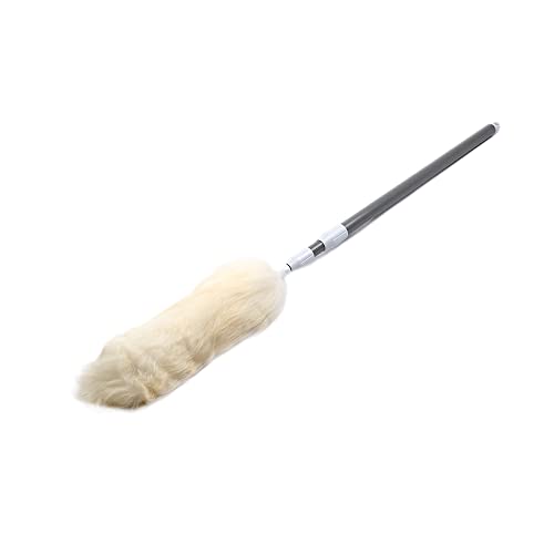 Unger LWDUR Dreiteiliger Teleskopischer Lammwoll-Staubwedel, 70-150cm Größe