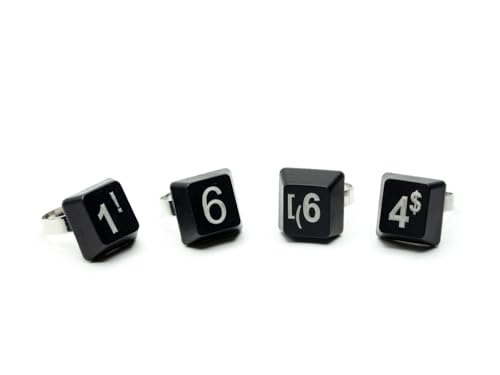 Bague clavier lettre initiale ajustable fini les erreurs de taille de bijou - 6