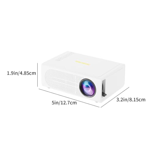 1080p HD Movie Projector Video Projectors with Remote Control | Portable Mini Projector for Outdoor Use Room Projector for Bedroom Smart Projectors Can Connect to HDMI/USB/Audio Interface - image 2