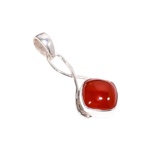 Pendentif cornaline véritable pour raviver un décolleté trop terne