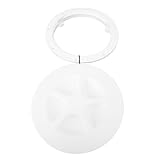 Fabater 6 Colle Boots Deck Plate Circuit, Marine Yacht Kayak Inspection, ABS Material, Simple Installation (White)