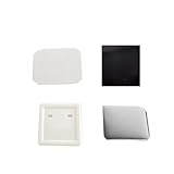 【100 imanes de refrigerador en blanco】: recibirás 100 piezas de 50 x 50 mm de PVC + imanes de refrigerador en blanco, suficientes para satisfacer tus necesidades de bricolaje.