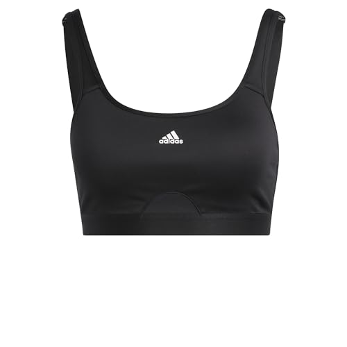 adidas Damen TLRD Move Starker Halt Sports-BH, Black, XL