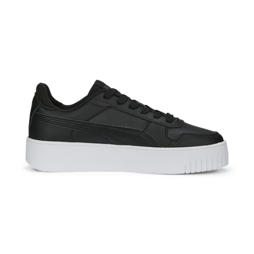 Image of PUMA Women's Cali X Hk WN's Sneaker, 1, Puma Black Puma Black Rose Gold Puma White, 9 US