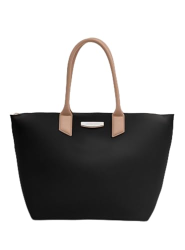 Bolsa Grande Shopper Big Shopping Preta Petite Jolie PJ11275 Ombro Nova