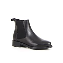 Frau 98N3 Noir Beatles Chaussures Femme Bottines Cuir élastique - Les Beatles, Paul McCartney, John Lennon, RIngo Starr, George Harrison Frau 98N3 Noir Beatles Chaussures Femme Bottines Cuir élastique – Image 3