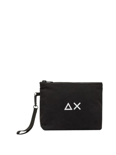 SUN68 Borsa Pochette Uomo Nero W36101 Taglia Unica