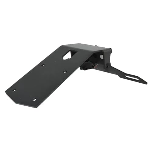 Support plaque immatriculation H2SX aluminium haut de gamme | Ligne épurée 2018-2023