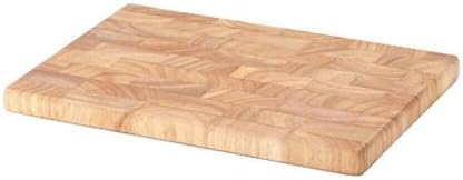 Continenta Rubber Tree Forehead Wood Cutting Board, Light Brown, One Size image 2