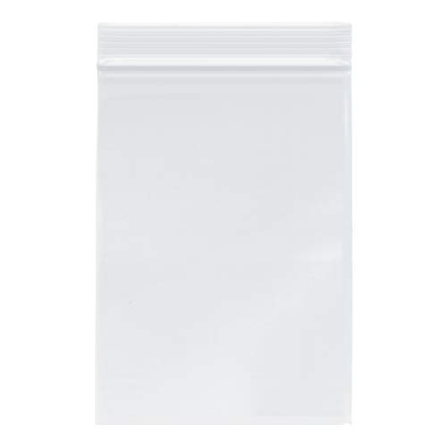 Plymor 5 x 7 , 2 Mil (Pack of 100) Zipper Reclosable Plastic Bags