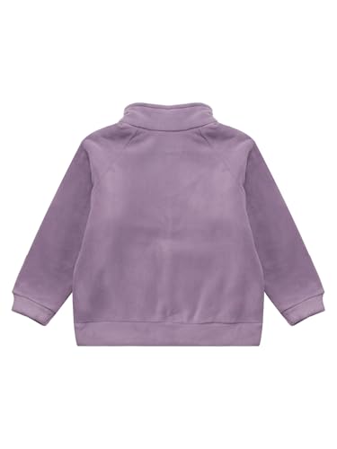 Girls Boys Kids Full Zip Polar Fleece Jacket Stand Collar Warm Thick Fuzzy Coat Outerwear Sweatshirt2