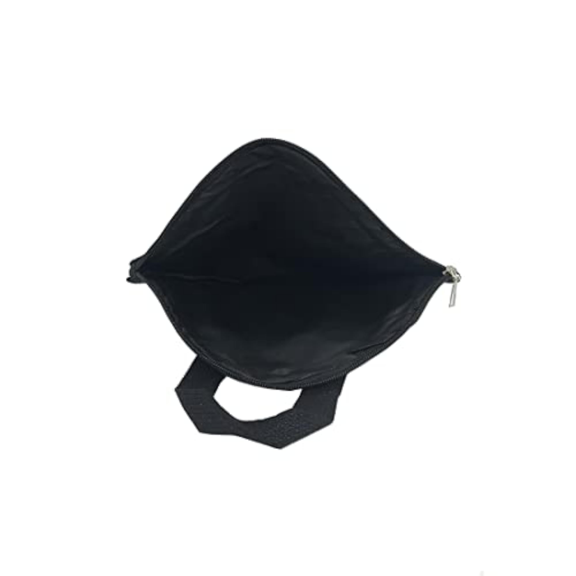 Small Black Canvas Bag, Vintage Style for Everyday Use