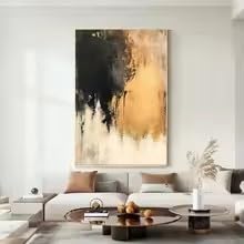 Tableau abstrait moderne MAIMANG de grande taille pour décoration murale