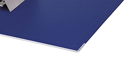 DONAU Premium Ordner Schmal 10er Pack/DIN A4 / 5 cm / 10 Stück/Weiße/Kunststoffbezug PP/Carton Papier Schlitzordner Büroordner Aktenordner Ringordner/Grünen Punkt