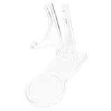 KICHOUSE Soporte de Exhibición Transparente para Tazas y Platillos de Café, Caballete Pequeño y Multifuncional para Cocina, Comedor y Exhibición de Bebidas, Organizador Compacto Resistente