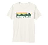 Vintage National Park design. Great Smoky Mountains National Park Vintage Distressed 80s Graphic Design with Trees, Sun/Sunset, and Cool Forest Design Souvenir for visitors and cool gift for an upcoming trip to Tennessee or North Carolina! For any lo...