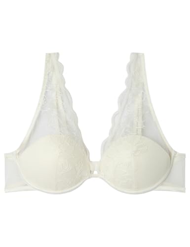 Soutien-gorge push-up lingerie mariage dos nu rembourré avec armatures fines