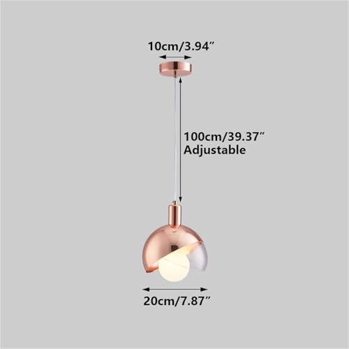 Suspension E27 minimaliste et lustre réglable moderne pour éclairage intérieur - 2