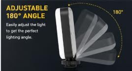 Image of LED Mini Fill Light with Universal Clip Mount, Portable Camera Light for Smartphone, Laptop & DSLR, 3 Brightness Levels, Soft Diffused Light for Video Calls, Selfies(Battery Not Included)