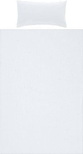 Erwin Müller Bettwäsche-Set Seersucker Uni Serie Rosenheim, Bettbezug,...
